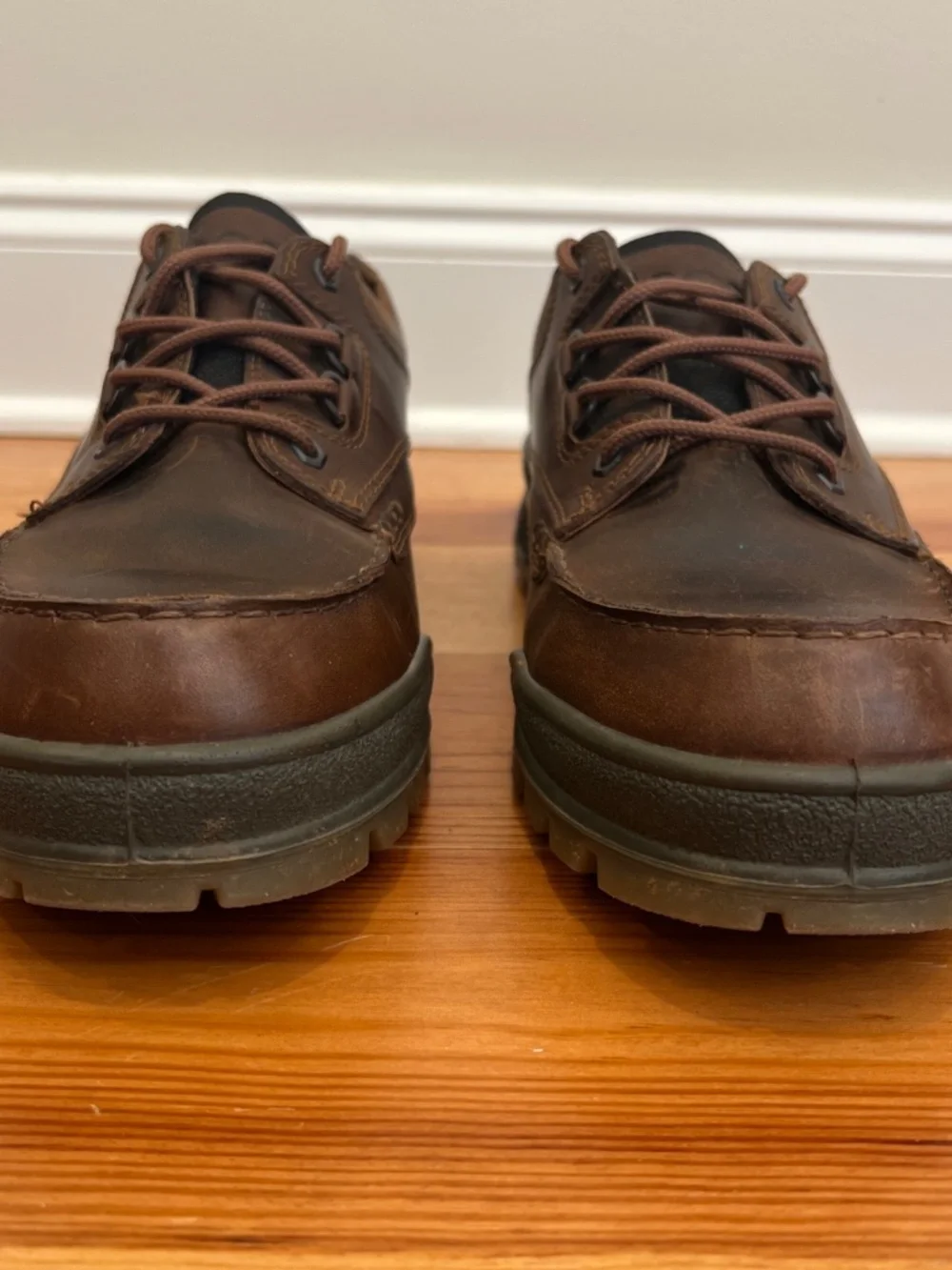 ECCO Track II Low GTX Shoes EU 50 US Mens 16 16.5 Leather Waterproof 50A001944